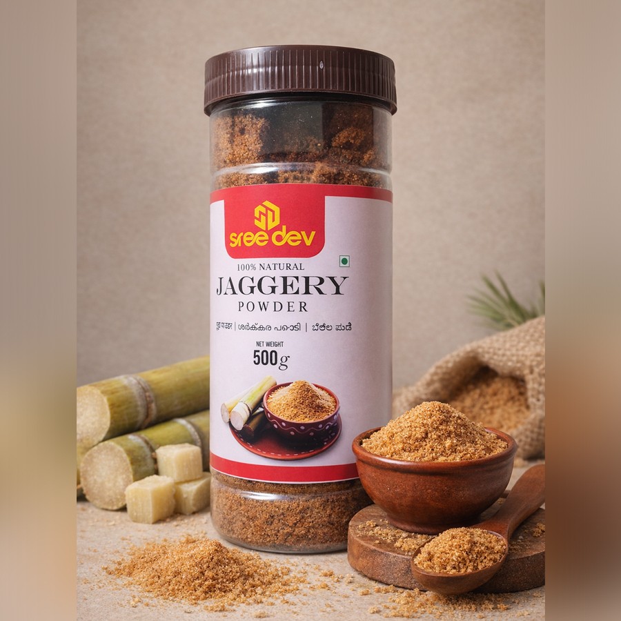 Jaggery Powder Jar (500gram)